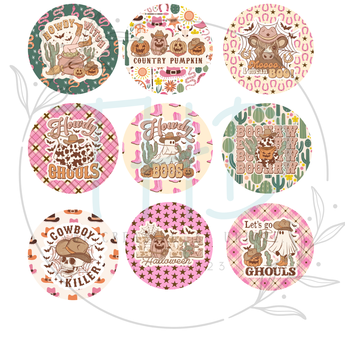 Halloween Round Freshie PREORDER