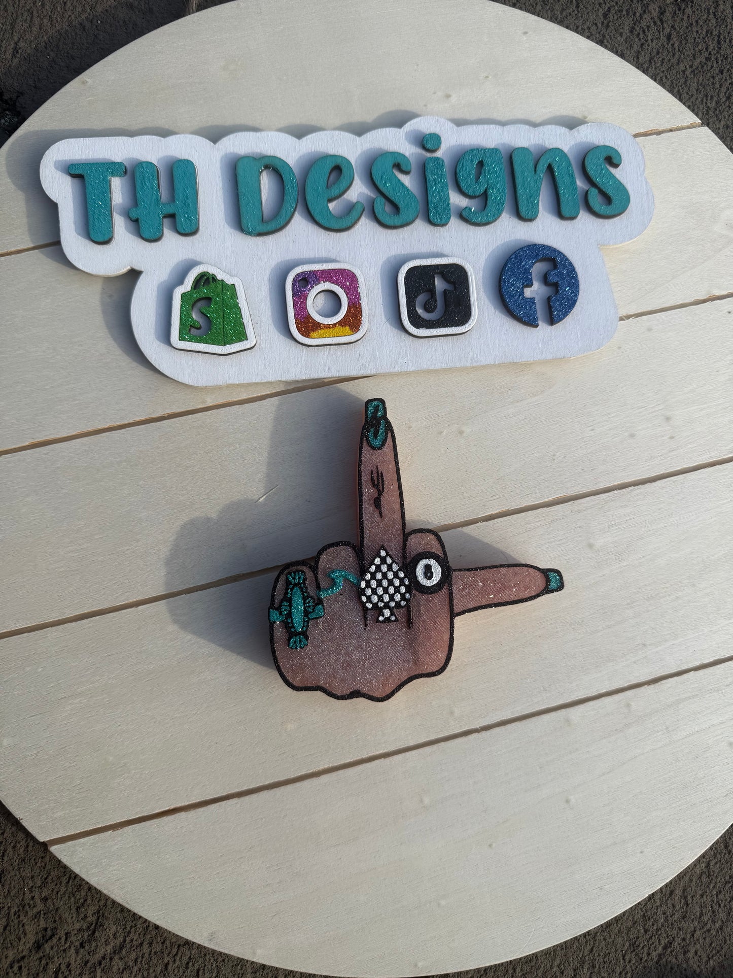 Western Middle Finger Freshie PREORDER