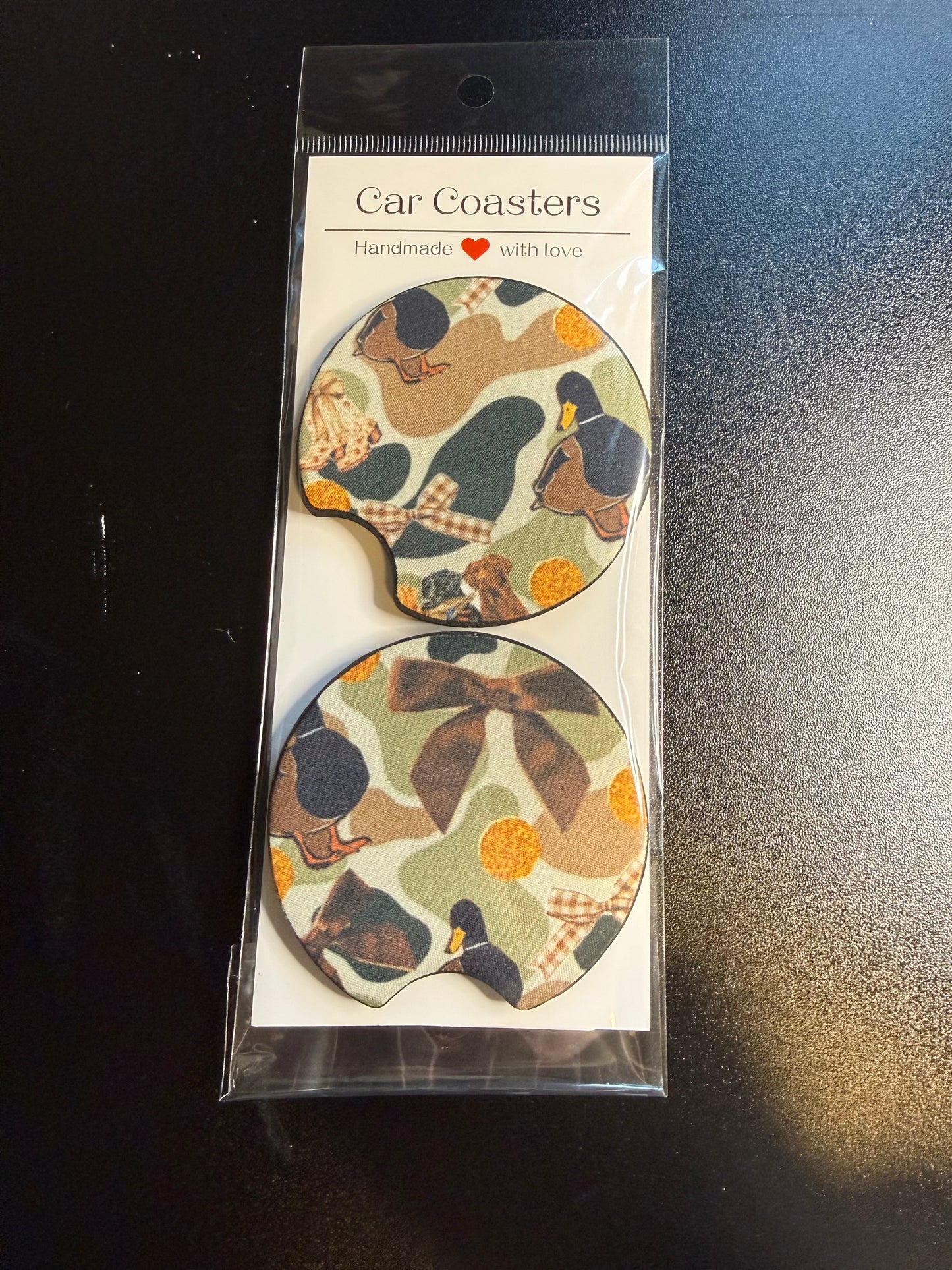 Duck Camo Coaster Set
