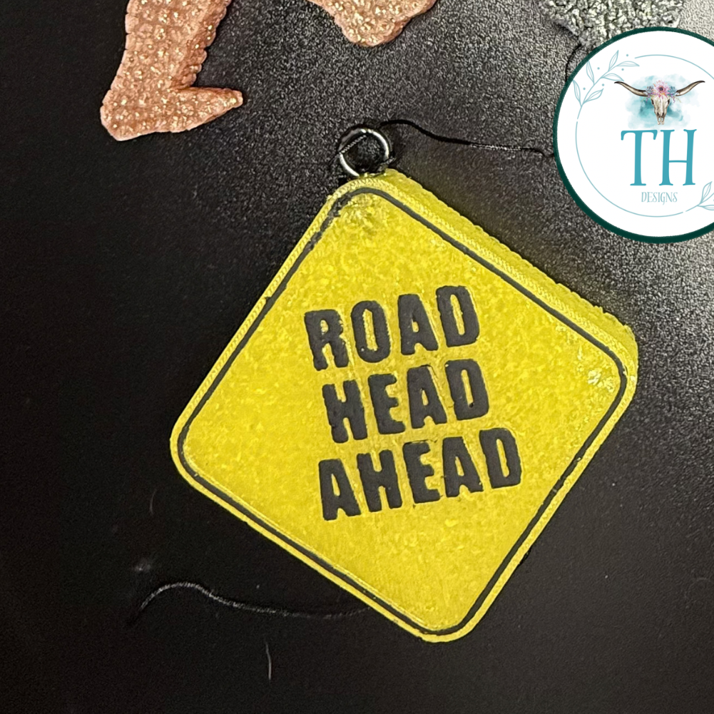 Road Head Ahead Freshie - Black Ice