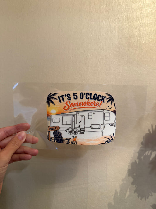 16oz Cup - It’s 5 O’clock Somwhere Wrap