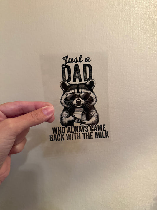16oz Cup - Just A Dad Decal