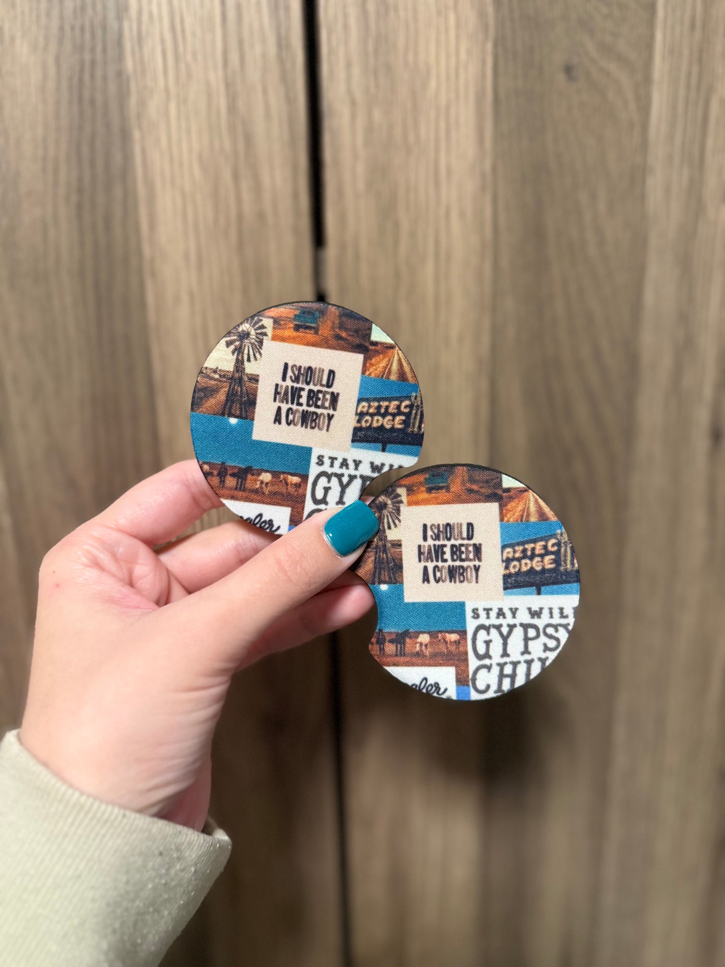 Should have been a Cowboy Coaster Set