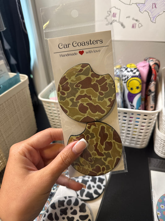 Camo Coaster Set