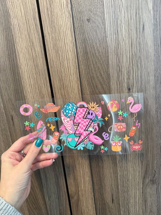 16oz Cup - Beach Vibes Wrap