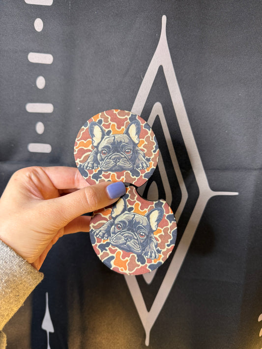 Frenchie Coaster Set