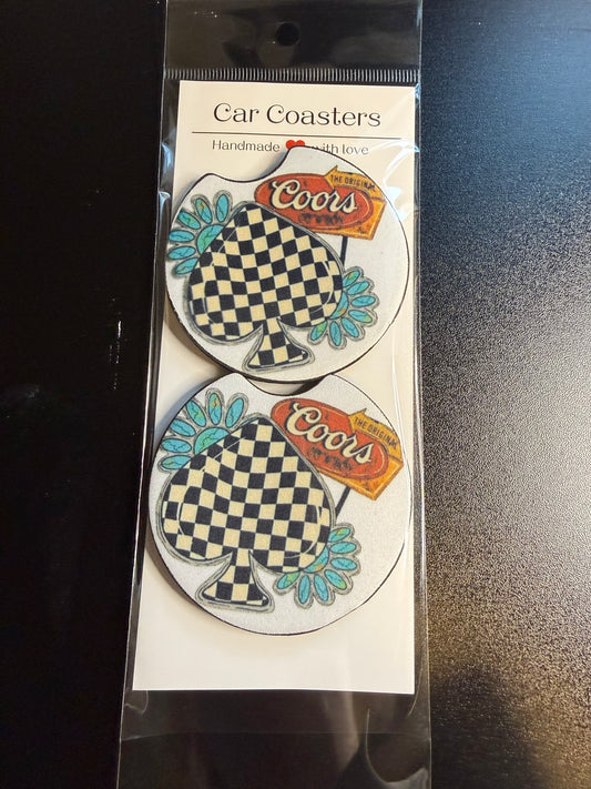 Coors Coaster Set