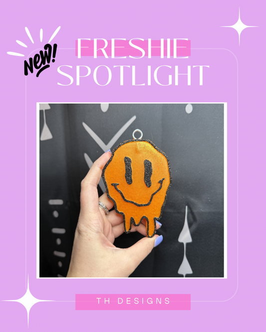 Drippy Smiley Freshie - Cocoa Butter Cashmere
