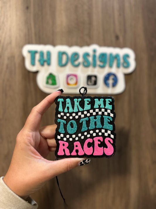 Take Me to the Races Freshie -  Cowboy