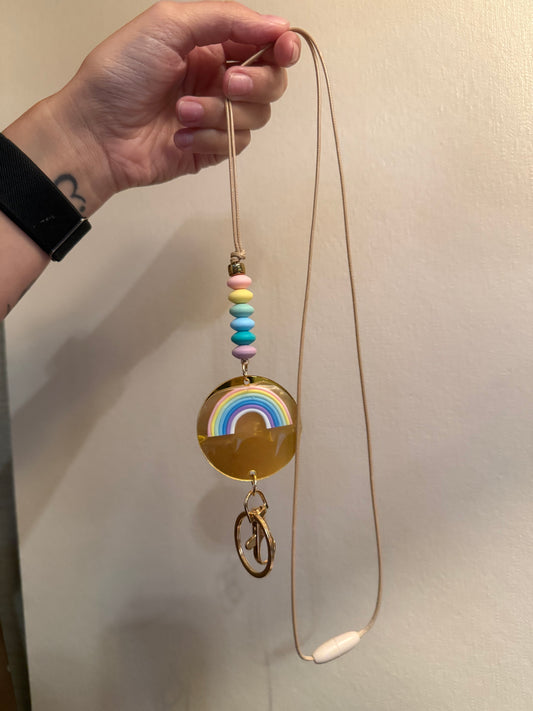 Rainbow Lanyard