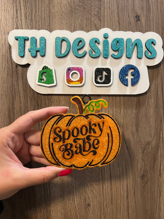 Spooky Babe Pumpkin Freshie PREORDER