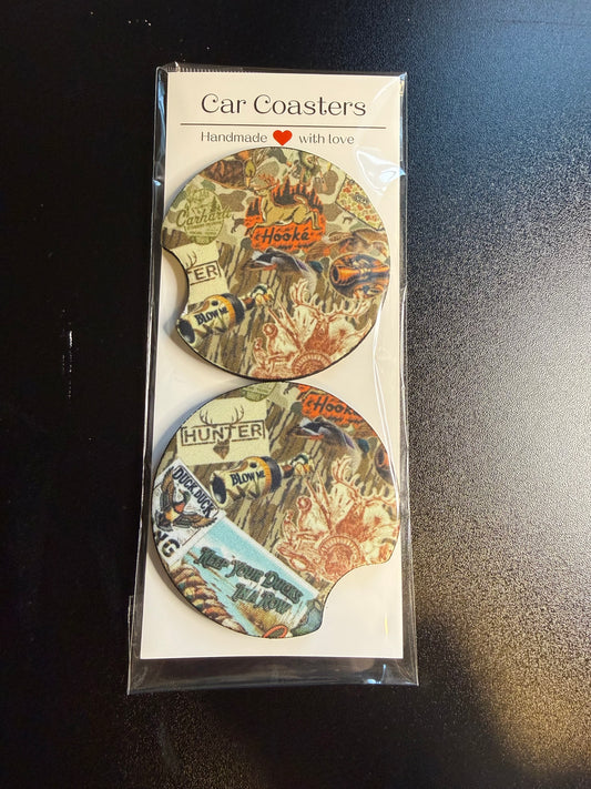 Duck Hunting Coaster Set