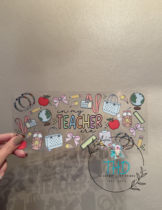 16oz Cup - In MyTeacher Era Wrap