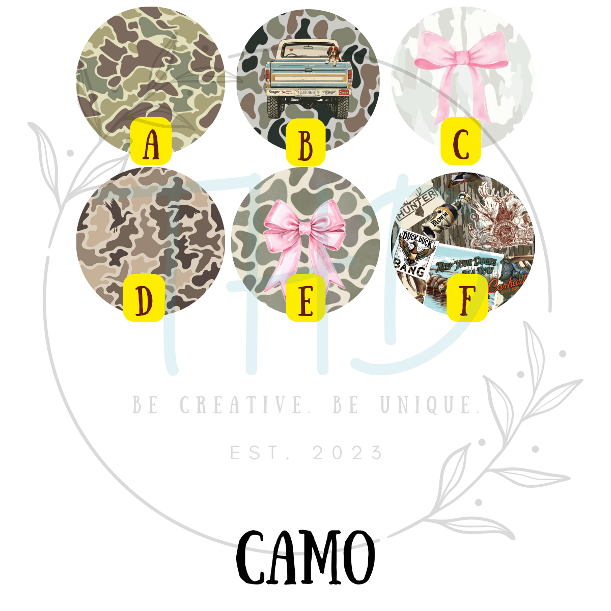 Camo  - Coaster PREORDER