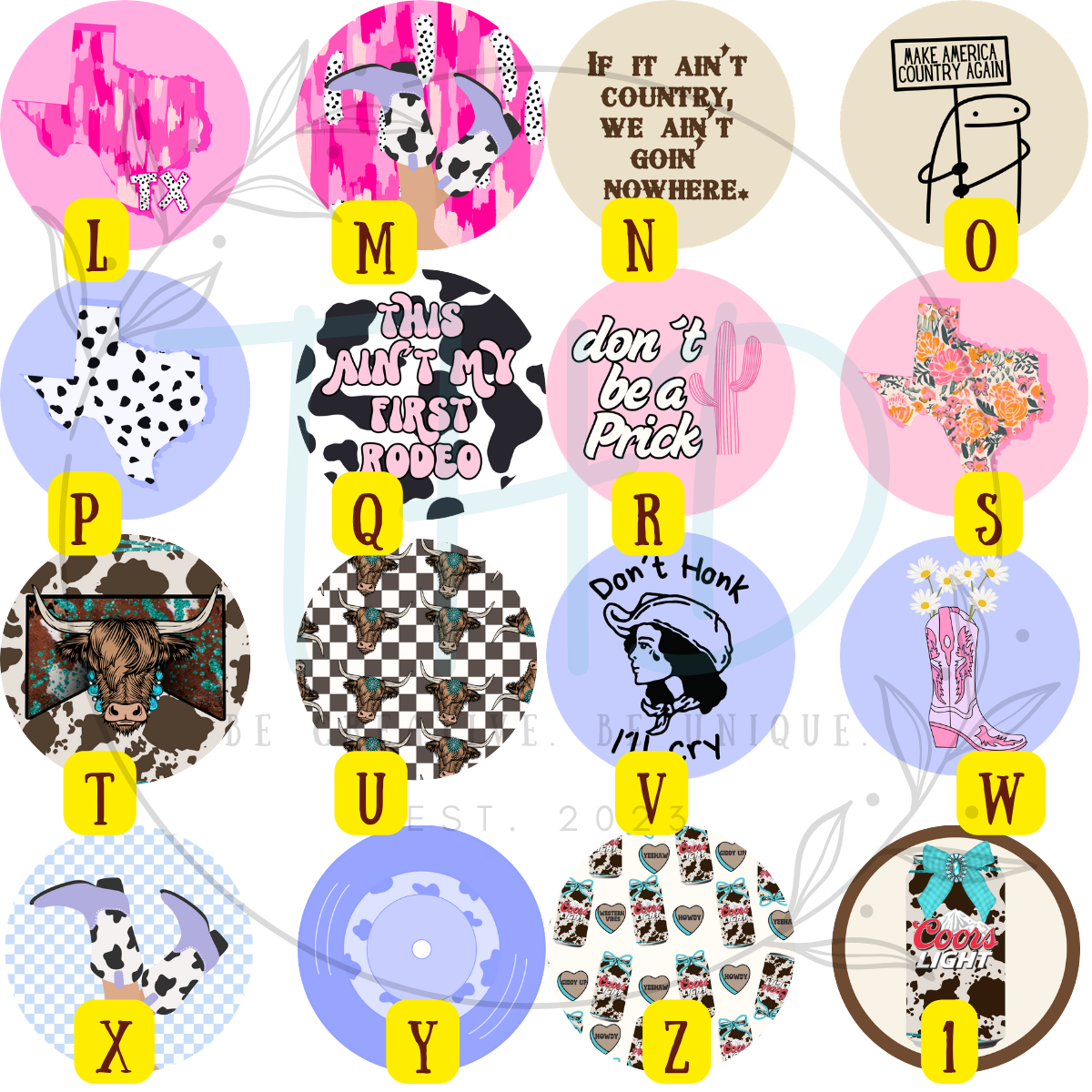 Western - Coaster PREORDER