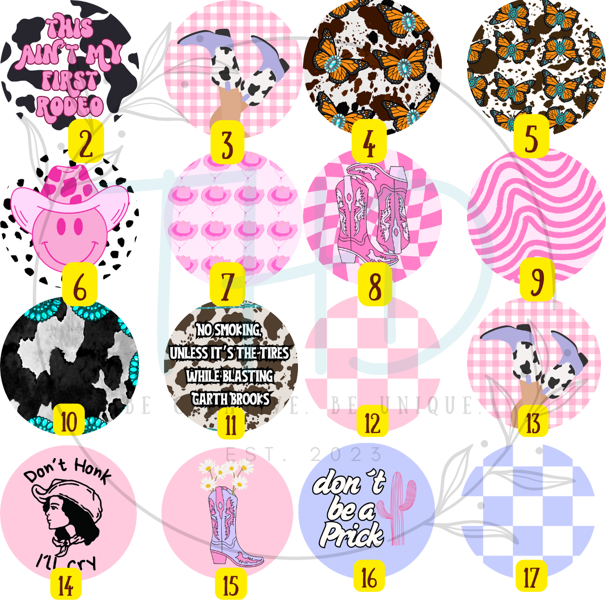 Western - Coaster PREORDER