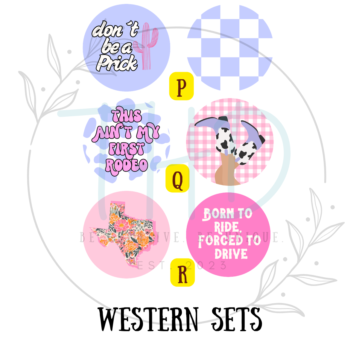 Western sets - Coaster PREORDER
