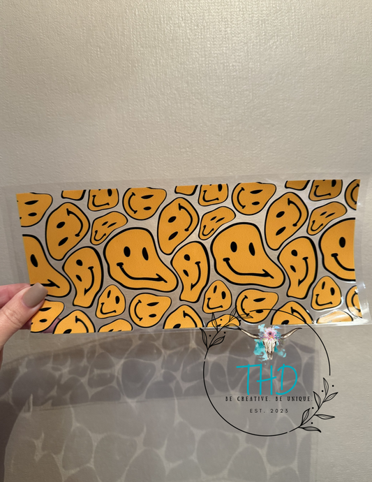 16oz Cup - Smiley Face Wrap