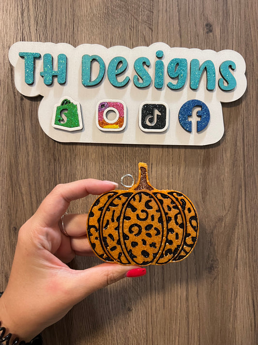 Cheetah Pumpkin Freshie PREORDER