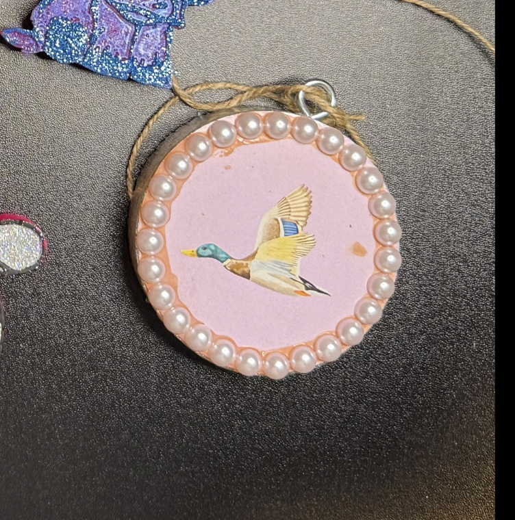 Round Duck Freshie - Yacht Club w/ pearls