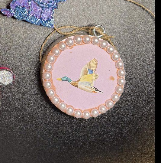 Round Duck Freshie - Yacht Club w/ pearls