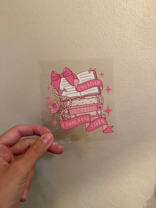 16oz Cup - Book Decal