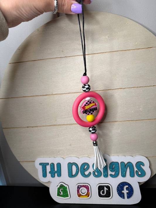 Hot mess Girlmama CAR CHARM