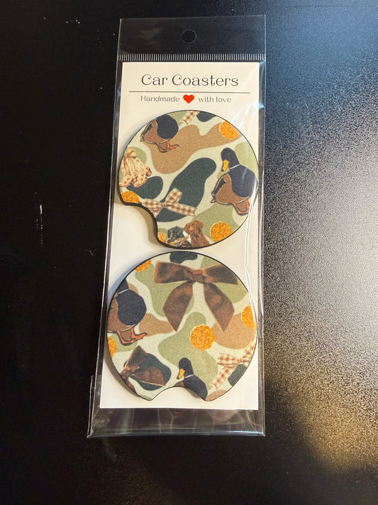 Duck Camo Coaster Set