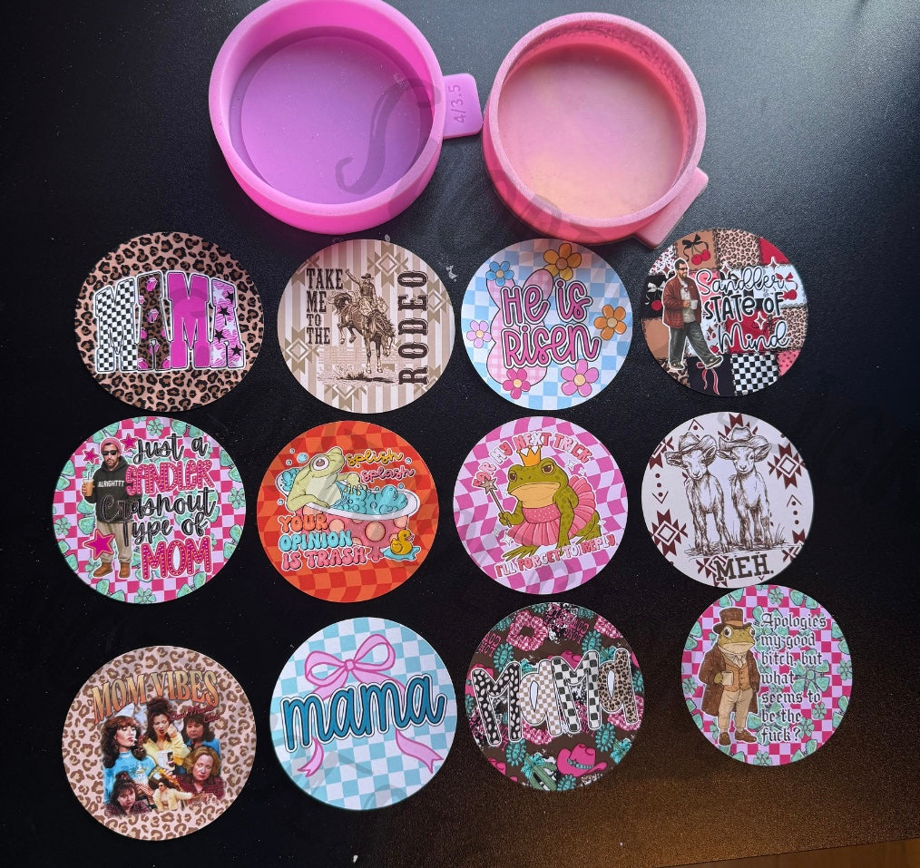 Round - 4 inch RTS CARDSTOCK PREORDER