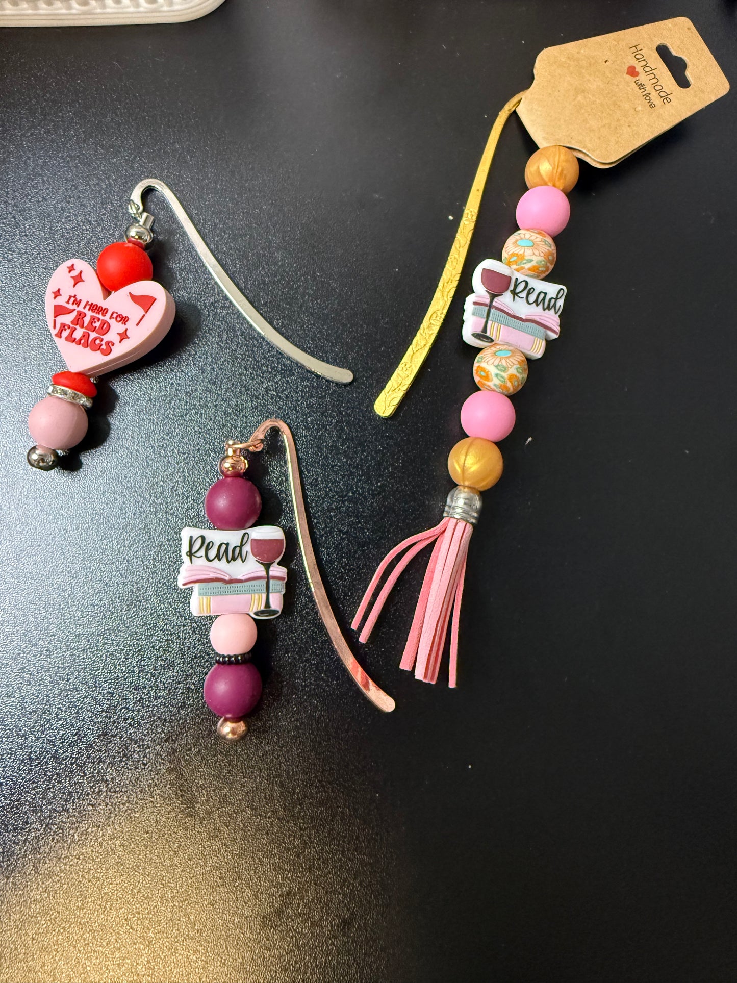 Silicone bookmark