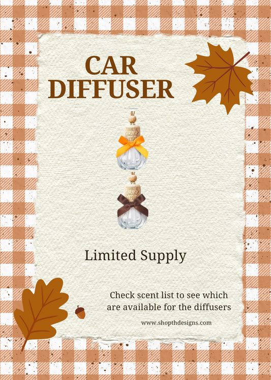 Pumpkin Car Diffuser