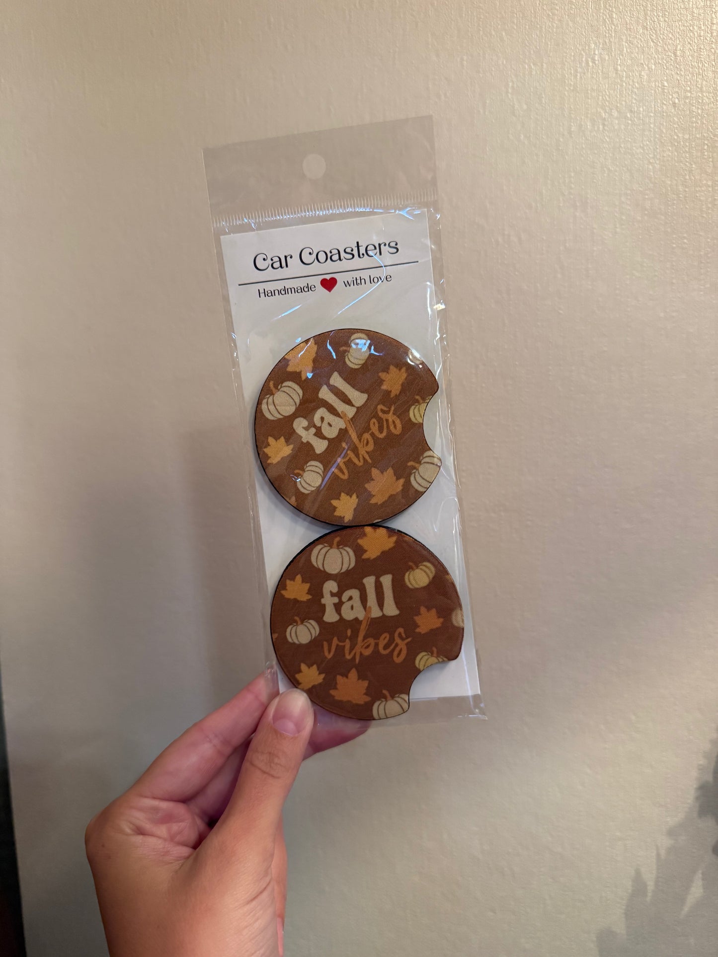 Fall Vibes Coaster Set
