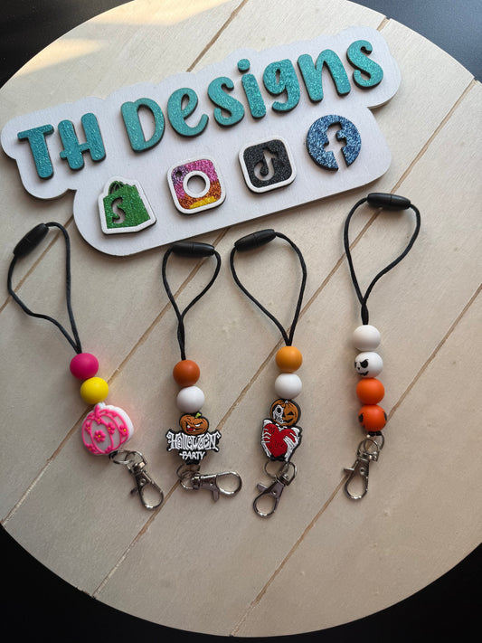 Halloween Silicone Beaded Freshie Hanger