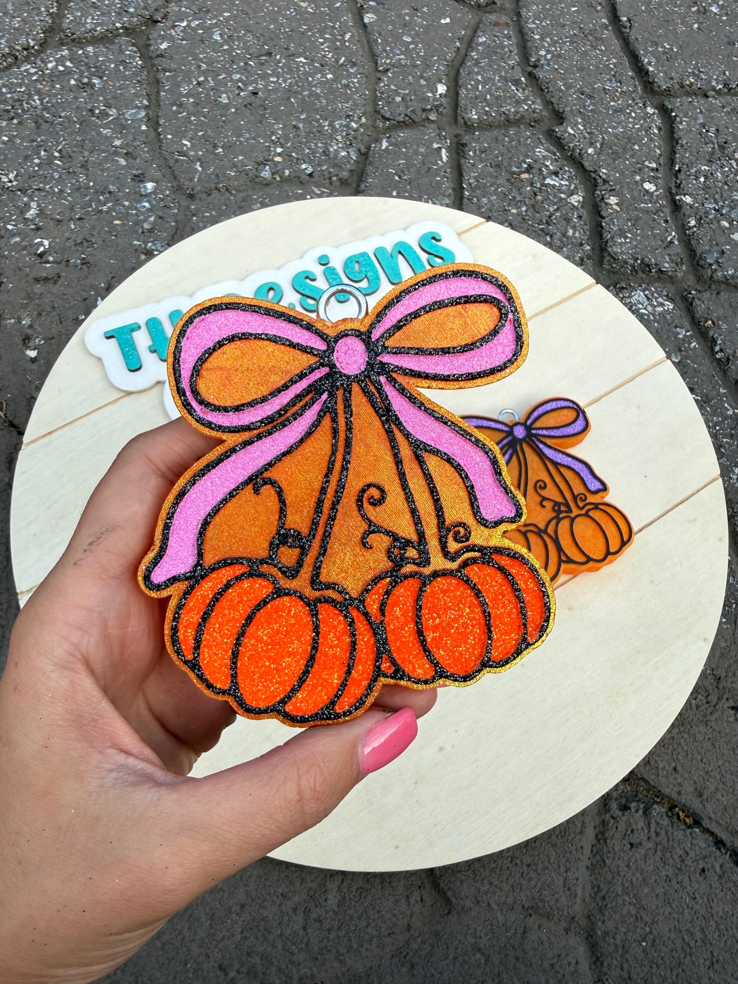 Pumpkin Bows Freshie PREORDER