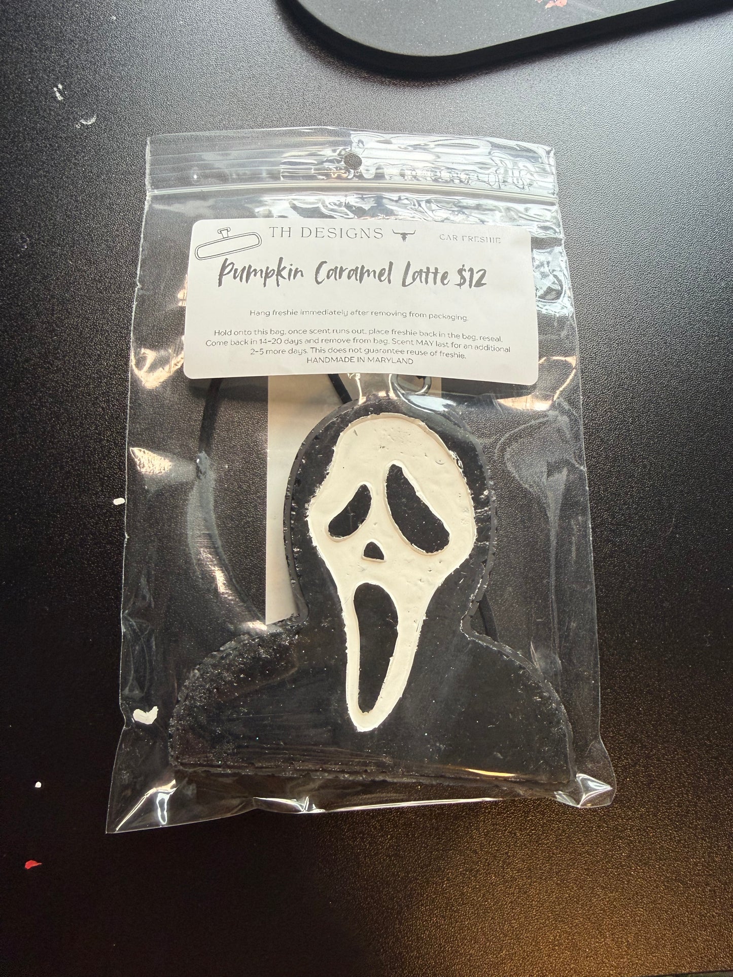 Ghost face - Pumpkin Caramel Latte
