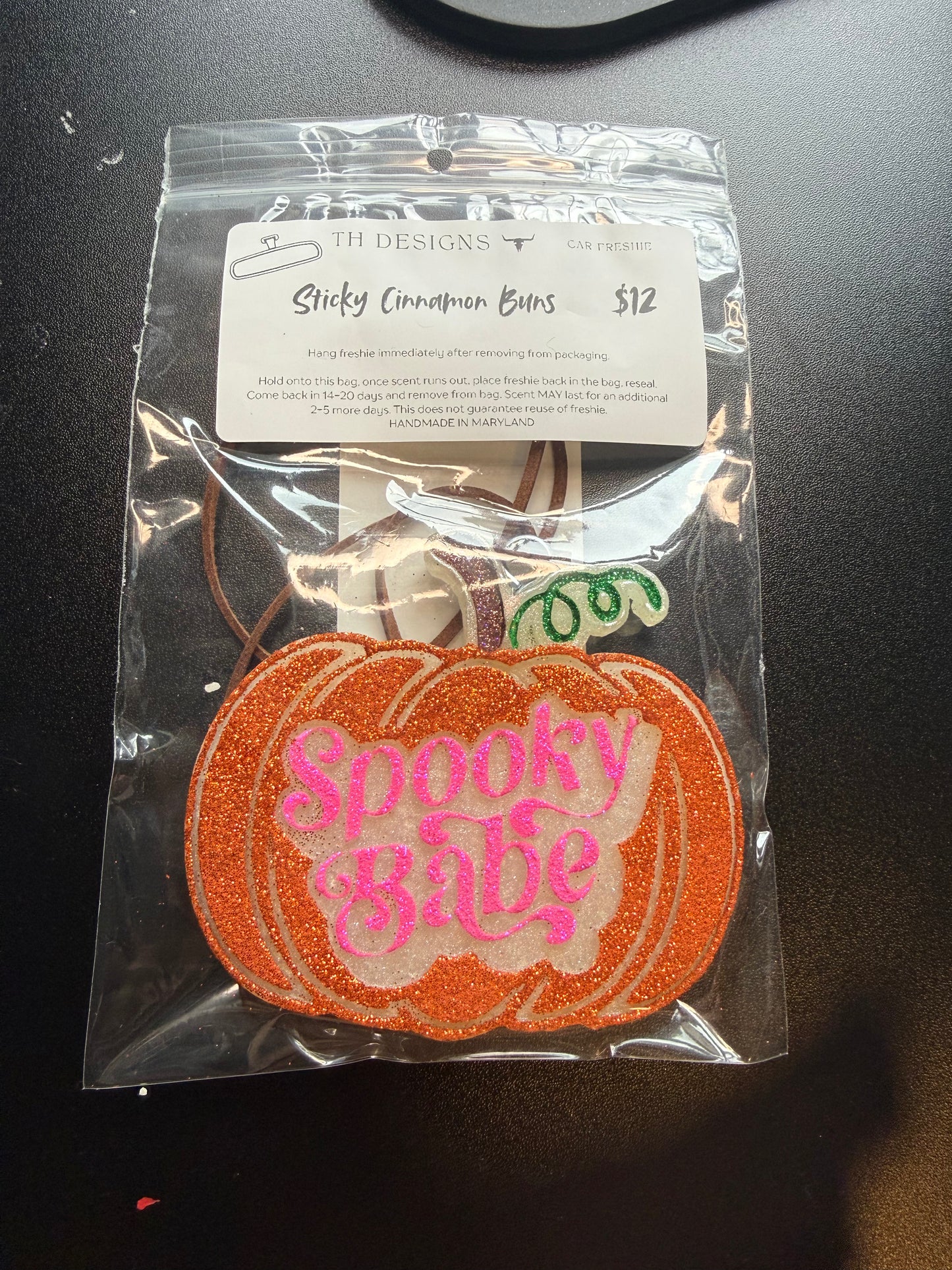 Spooky babe - Sticky Cinnamon Buns