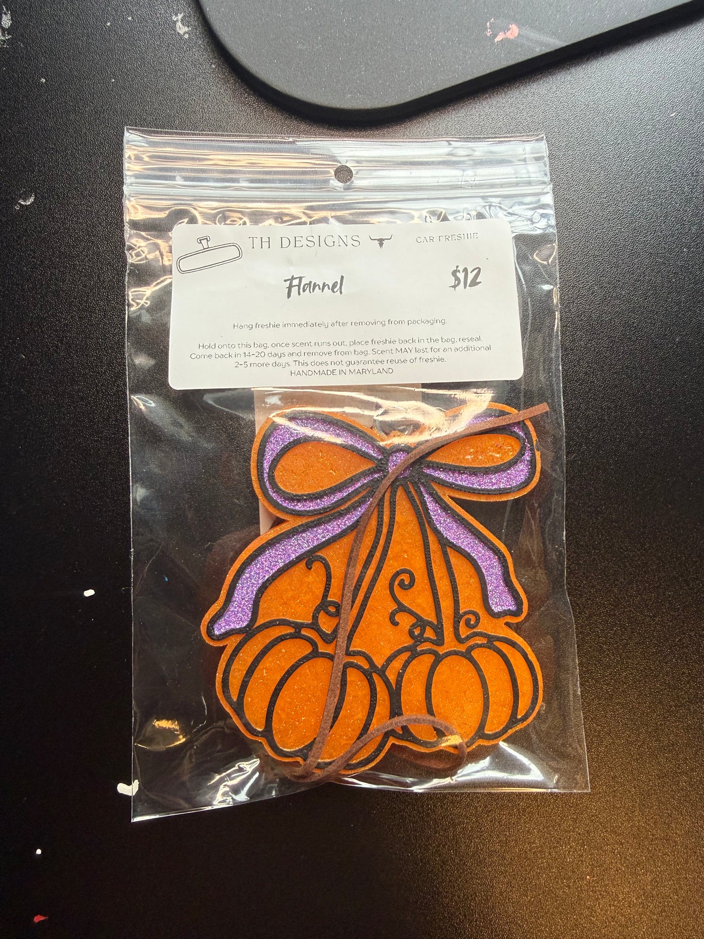 Pumpkin Bows - Flannel