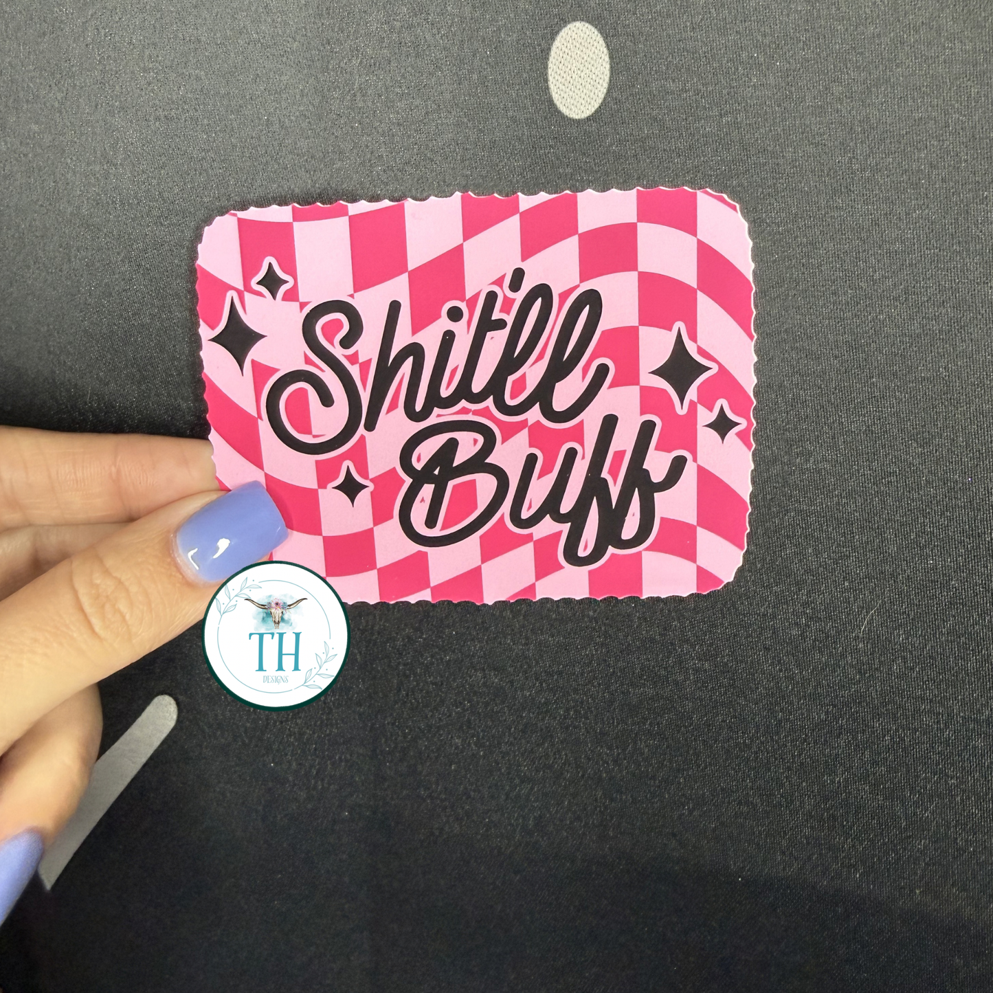 Shit’ll Buff Western Rectangle