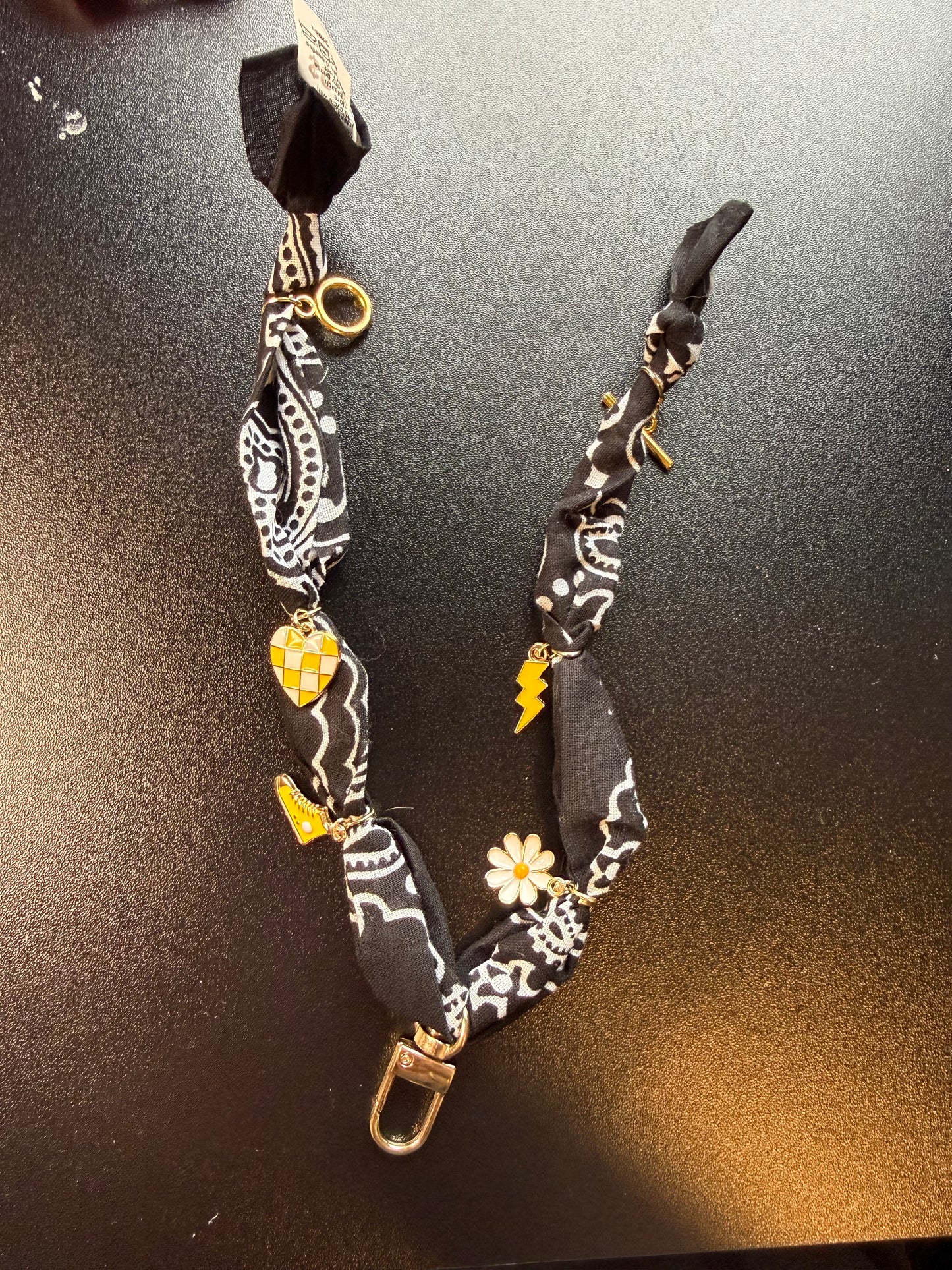 Bandana Freshie Hanger - Yellow