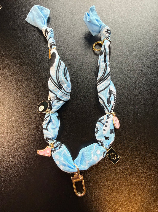 Bandana Freshie Hanger - Blue