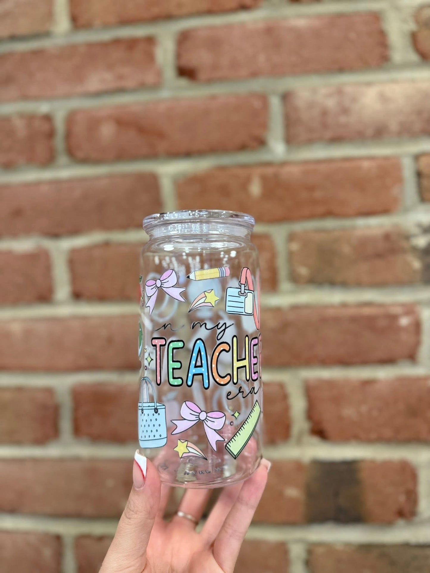 Teacher Era plastic 16oz Cup